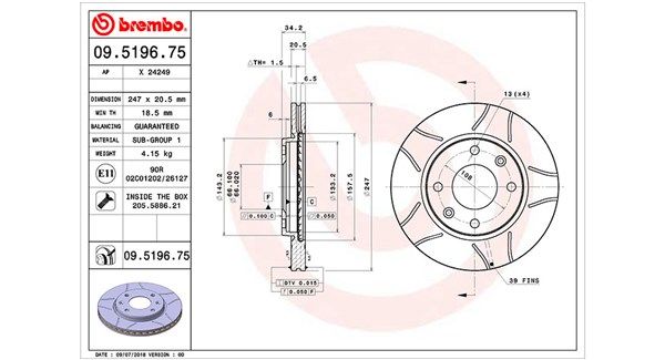 MAGNETI MARELLI Jarrulevy 360406040505